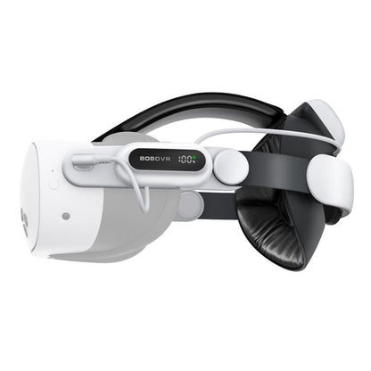 BOBOVR E3 Pro For Meta Quest 3S / 3 VR Head Strap with B100 Battery Cell - VR Accessories by buy2fix | Online Shopping UK | buy2fix