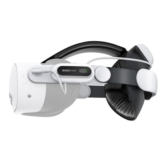 BOBOVR E3 Pro For Meta Quest 3S / 3 VR Head Strap with B100 Battery Cell - VR Accessories by buy2fix | Online Shopping UK | buy2fix