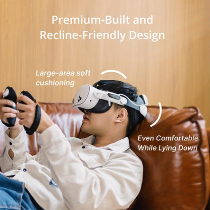 BOBOVR E3 Pro For Meta Quest 3S / 3 VR Head Strap with B100 Battery Cell - VR Accessories by buy2fix | Online Shopping UK | buy2fix