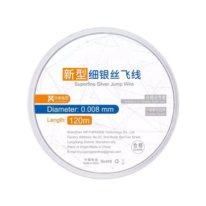 120m Circuit Board BGA Soldering Conductor Wire, Model:Non Insulation Type 0.008mm - Welding Wire by buy2fix | Online Shopping UK | buy2fix