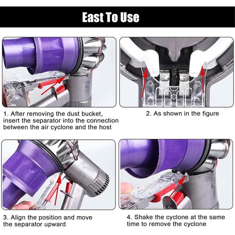 Separator Tool For Dyson V6 / DC58 / DC59 / DC62 / DC74 Vacuum Cleaner - For Dyson Accessories by buy2fix | Online Shopping UK | buy2fix