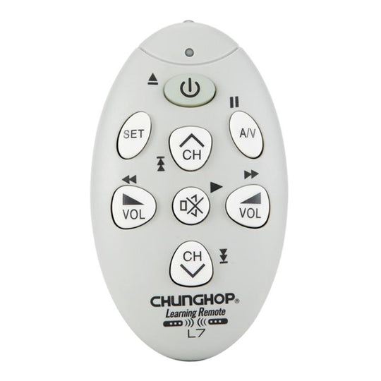 CHUNGHOP L7 Infrared Learning Universal TV Remote Control(Grey)