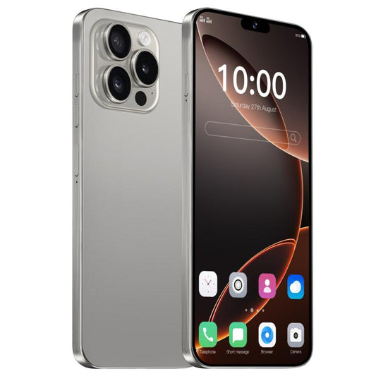 I16 Pro Max / ZPT93, 2GB+16GB, 6.26 inch Android 8.1 MTK6737 Quad Core, Network: 4G, Dual SIM, Plug:EU Plug(Grey) -  by buy2fix | Online Shopping UK | buy2fix