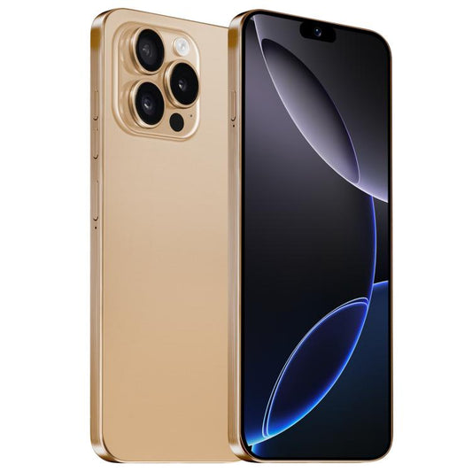 I16 Pro Max / ZPT93, 2GB+16GB, 6.26 inch Android 8.1 MTK6737 Quad Core, Network: 4G, Dual SIM, Plug:UK Plug(Gold) -  by buy2fix | Online Shopping UK | buy2fix