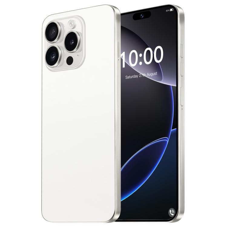 I16 Pro Max / ZPT93, 2GB+16GB, 6.26 inch Android 8.1 MTK6737 Quad Core, Network: 4G, Dual SIM, Plug:AU Plug(White) -  by buy2fix | Online Shopping UK | buy2fix