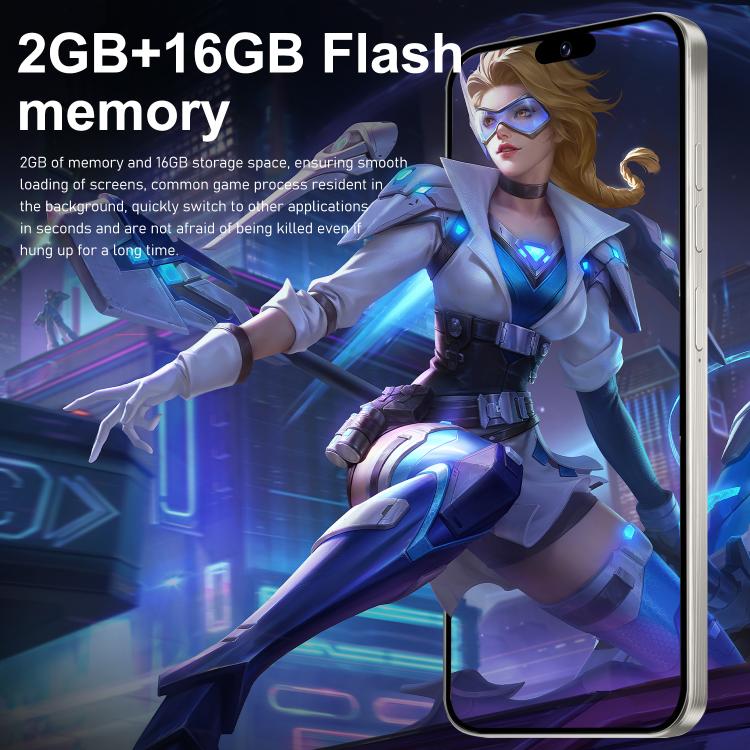 I16 Pro Max / ZPT93, 2GB+16GB, 6.26 inch Android 8.1 MTK6737 Quad Core, Network: 4G, Dual SIM, Plug:EU Plug(Black) -  by buy2fix | Online Shopping UK | buy2fix