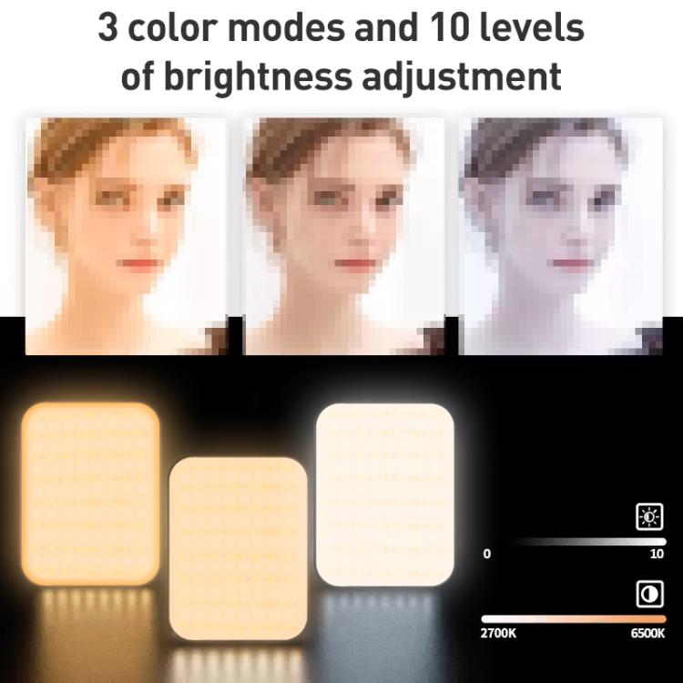 W80 Multifunctional Portable Magnetic Fill Light, Style:RGB Light - Selfie Light by buy2fix | Online Shopping UK | buy2fix
