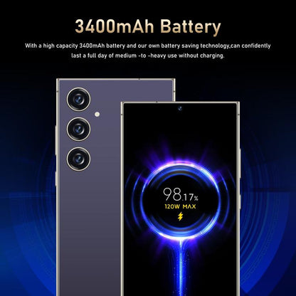 C24 Pro / S3-3, 3GB+64GB, 6.56 inch Android 10 MTK6739 Quad Core, Network: 4G, Dual SIM, Plug:EU Plug(Purple) -  by buy2fix | Online Shopping UK | buy2fix