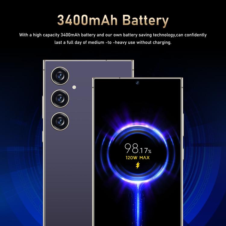 C24 Pro / S3-3, 3GB+64GB, 6.56 inch Android 10 MTK6739 Quad Core, Network: 4G, Dual SIM, Plug:EU Plug(Blue) -  by buy2fix | Online Shopping UK | buy2fix