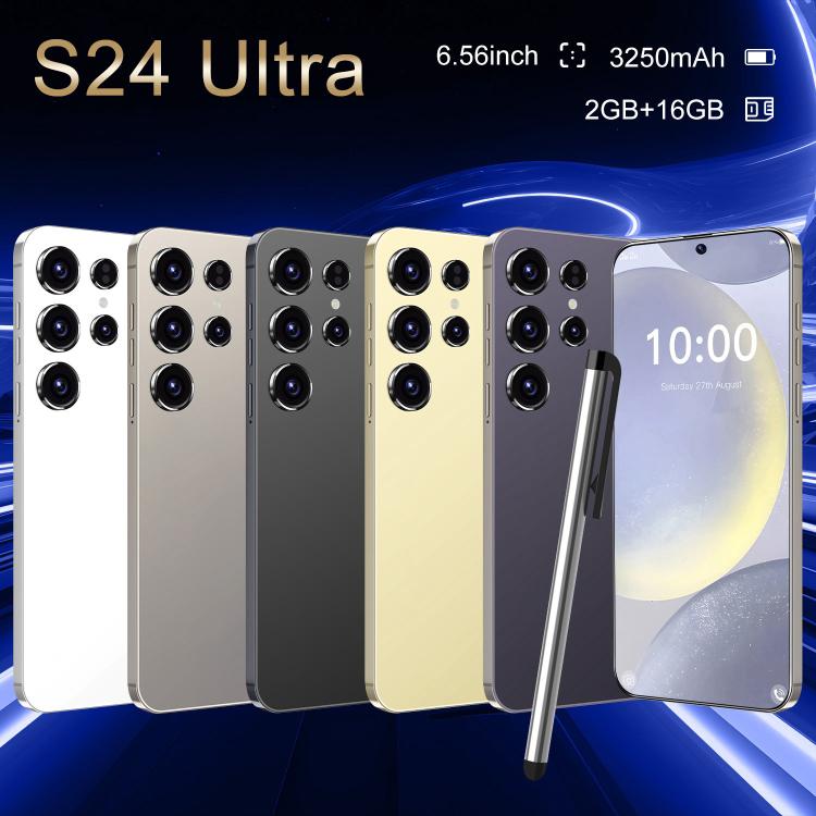 S24 Ultra / ZKU213, 2GB+16GB, 6.56 inch Android 8.1 MTK6580A Quad Core, Network: 3G, Dual SIM, Plug:UK Plug(Yellow) -  by buy2fix | Online Shopping UK | buy2fix