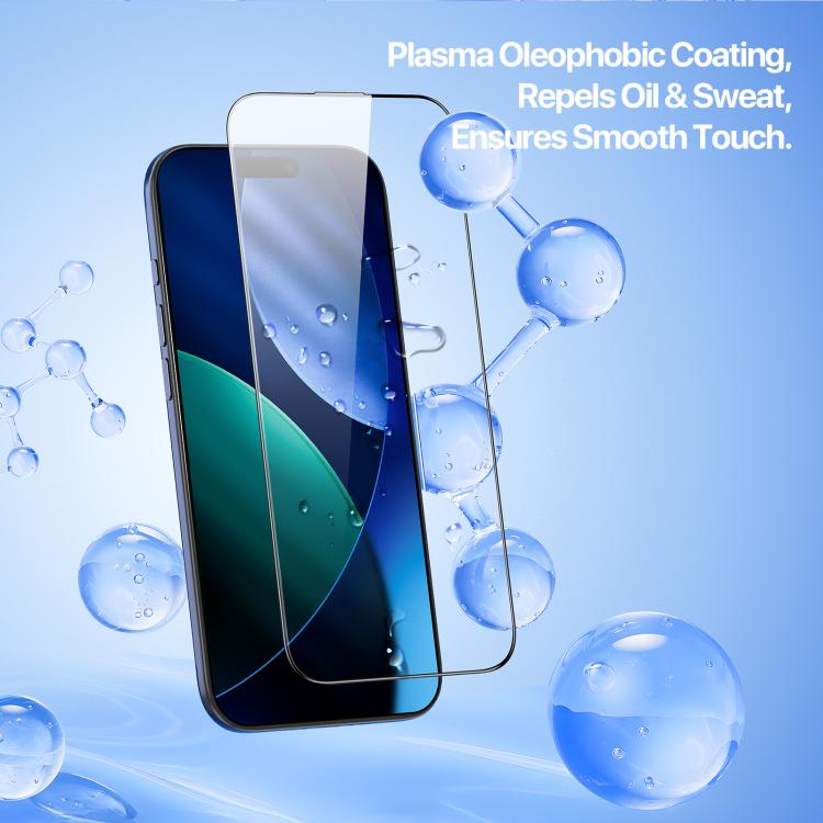 For iPhone 17 Air DUX DUCIS Roga Series 2.5D HD Fully Transparent Tempered Screen Protector with Dust Removal Quick-Attach Box - iPhone 17 Air Tempered Glass by DUX DUCIS | Online Shopping UK | buy2fix