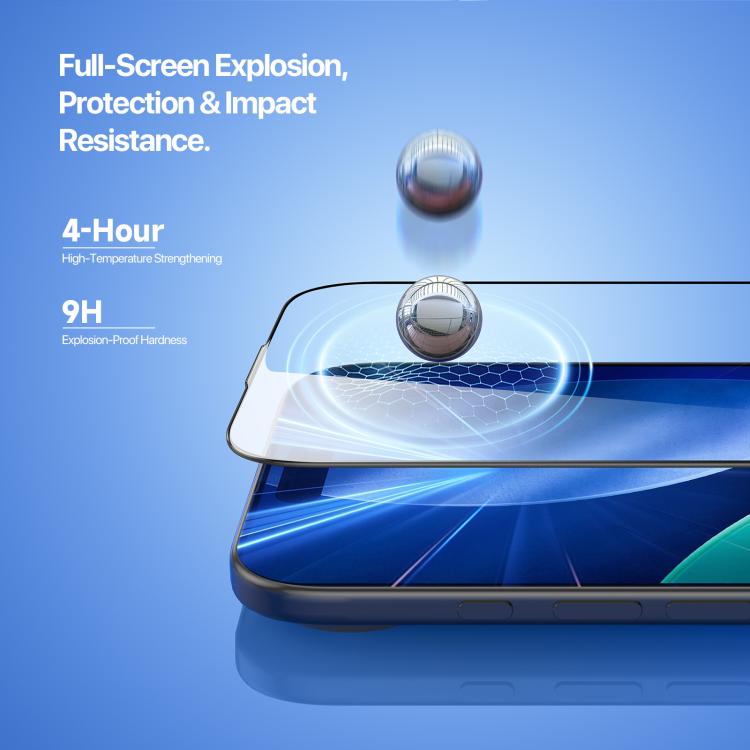 For iPhone 17 Air DUX DUCIS Roga Series 2.5D HD Fully Transparent Tempered Screen Protector with Dust Removal Quick-Attach Box - iPhone 17 Air Tempered Glass by DUX DUCIS | Online Shopping UK | buy2fix