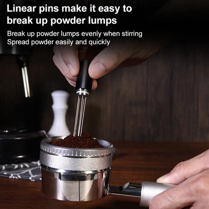 Triangular Mini Coffee Powder Needle(Silver) - Coffee Machine Parts by buy2fix | Online Shopping UK | buy2fix