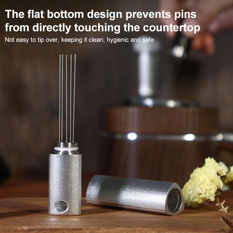 Triangular Mini Coffee Powder Needle(Silver) - Coffee Machine Parts by buy2fix | Online Shopping UK | buy2fix