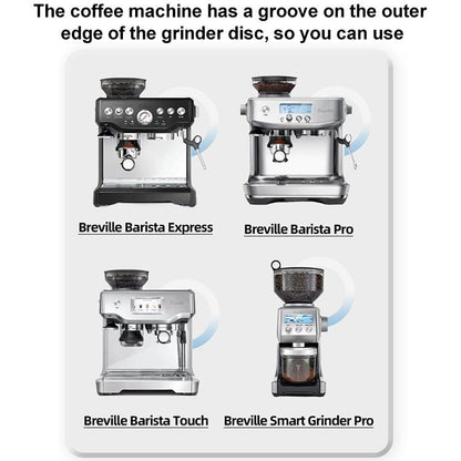 54mm Inner Coffee Grinder Silicone Burr Dosing Sealing Ring For Breville(Black) - Coffee Machine Parts by buy2fix | Online Shopping UK | buy2fix