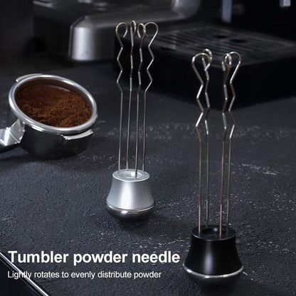 Stainless Steel Tumbler Coffee Loose Powder Needle(Black) - Coffee Machine Parts by buy2fix | Online Shopping UK | buy2fix