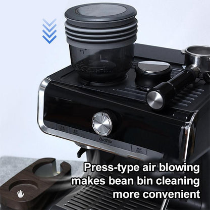 Coffee Machine Bean Silicone Hopper Bellows Air Blower For Barsetto(Grey) - Coffee Machine Parts by buy2fix | Online Shopping UK | buy2fix