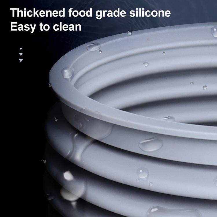 Coffee Machine Bean Silicone Hopper Bellows Air Blower For Barsetto(Grey) - Coffee Machine Parts by buy2fix | Online Shopping UK | buy2fix