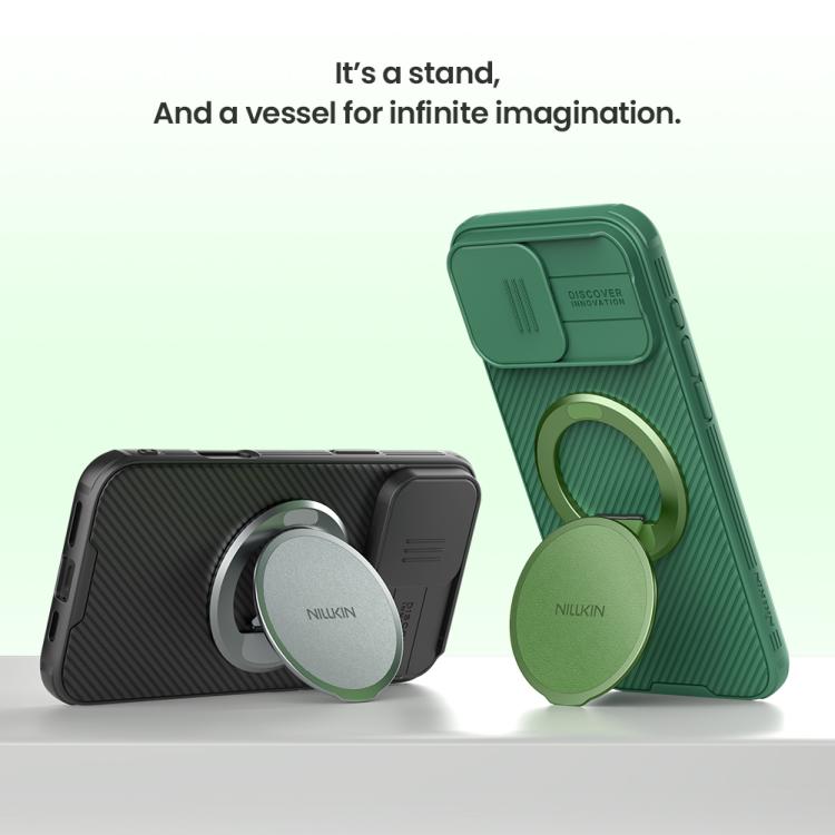 NILLKIN Dual Magnetic Grip Holder(Black) - Ring Holder by NILLKIN | Online Shopping UK | buy2fix