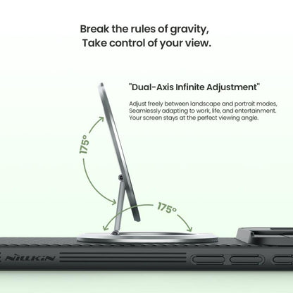 NILLKIN Dual Magnetic Grip Holder(Grey) - Ring Holder by NILLKIN | Online Shopping UK | buy2fix