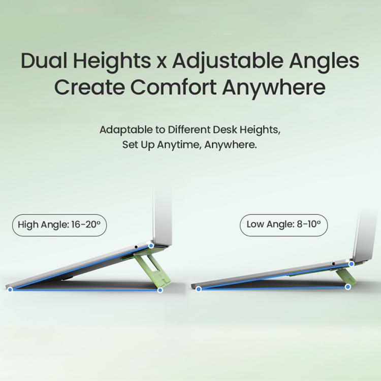 NILLKIN DualWing Adhesive Laptop Stand(Green) - Laptop Stand by NILLKIN | Online Shopping UK | buy2fix