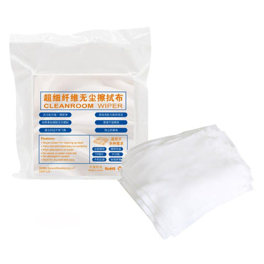50 in 1 Anti-static 4 inch Ultra-fine Dust-free Wiping Cloth - Dust Remove Tool by buy2fix | Online Shopping UK | buy2fix