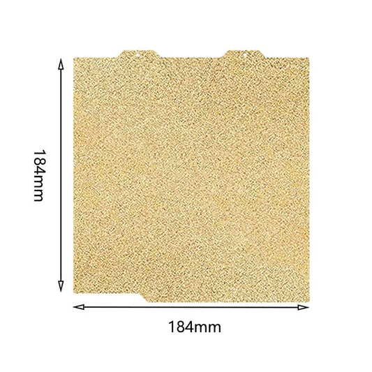 3D Printing Build Plate 184mm For Bambu Lab A1 mini Printer, Style:Gold / Double-Textured PEI - Parts by buy2fix | Online Shopping UK | buy2fix