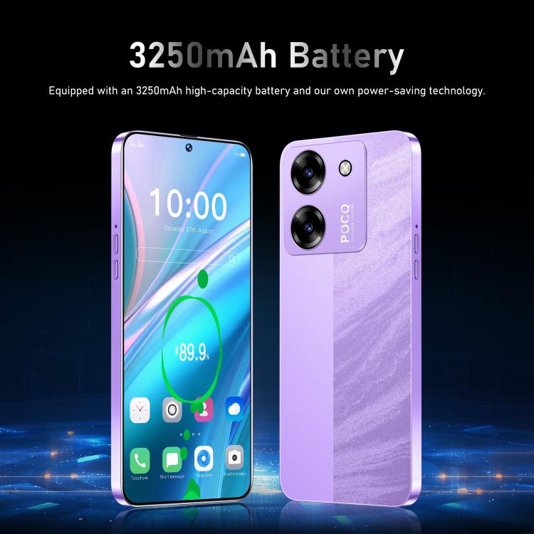 M7 Pro / ZKU289, 2GB+16GB, 6.56 inch Android 8.1 MTK6580A Quad Core, Network: 3G, Dual SIM, Plug:US Plug(Purple) -  by buy2fix | Online Shopping UK | buy2fix
