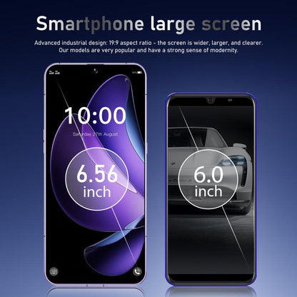 Reno13 Pro / ZKU290, 2GB+16GB, 6.56 inch Android 8.1 MTK6580A Quad Core, Network: 3G, Dual SIM, Plug:EU Plug(Purple) -  by buy2fix | Online Shopping UK | buy2fix