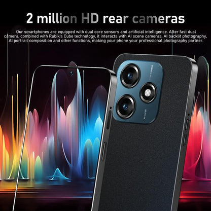 Note 14 / ZKU291, 2GB+16GB, 6.56 inch Android 8.1 MTK6580A Quad Core, Network: 3G, Dual SIM, Plug:AU Plug(Black) -  by buy2fix | Online Shopping UK | buy2fix