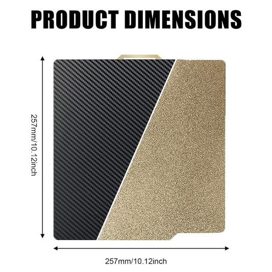 3D Printing Build Plate 257mm For Bambu Lab A1 Printer Platform, Style:PEI Coating + PET Film - Parts by buy2fix | Online Shopping UK | buy2fix