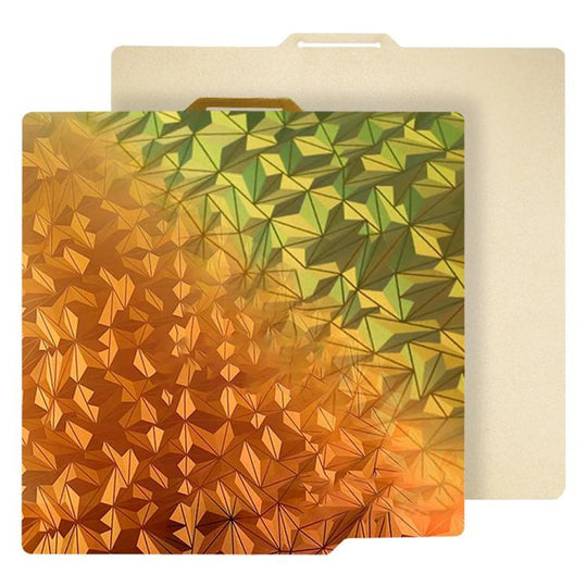 3D Printing Build Plate 257mm For Bambu Lab A1 Printer Platform, Style:PEI Coating + PEO Chameleon