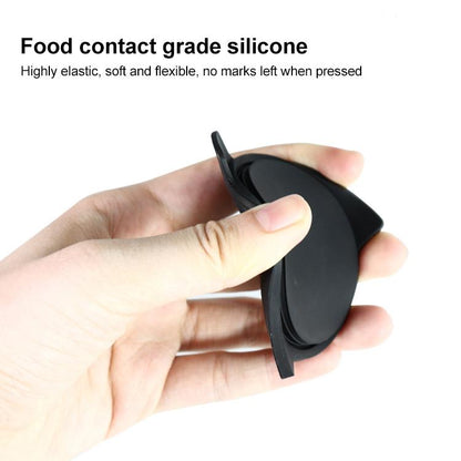 Coffee Machine Handle Dosing Cup Mug Coffee Powder Feeder with Silicone Cover For Breville 8 Series(Silver) - Coffee Machine Parts by buy2fix | Online Shopping UK | buy2fix