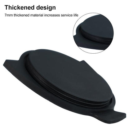 Coffee Machine Handle Dosing Cup Mug Coffee Powder Feeder with Silicone Cover For Breville 8 Series(Silver) - Coffee Machine Parts by buy2fix | Online Shopping UK | buy2fix