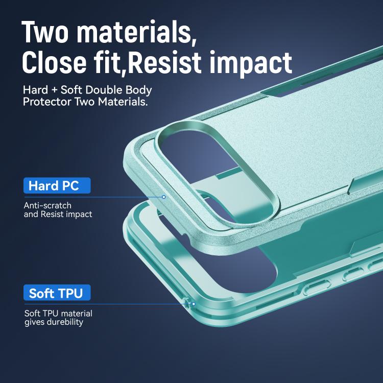 For Google Pixel 10 Pro Pioneer Armor Heavy Duty PC + TPU Phone Case(Green) - Google Cases by buy2fix | Online Shopping UK | buy2fix