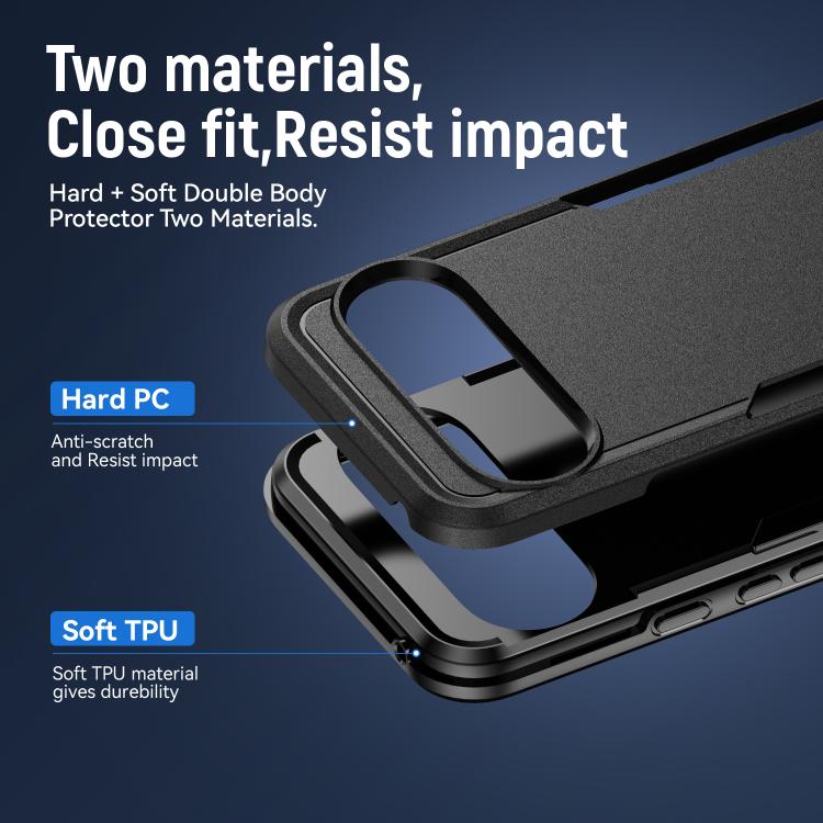 For Google Pixel 10 Pro XL Pioneer Armor Heavy Duty PC + TPU Phone Case(Black) - Google Cases by buy2fix | Online Shopping UK | buy2fix
