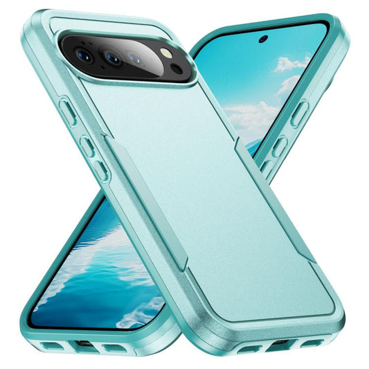 For Google Pixel 10 Pro XL Pioneer Armor Heavy Duty PC + TPU Phone Case(Green) - Google Cases by buy2fix | Online Shopping UK | buy2fix
