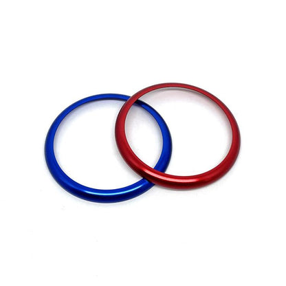 For BMW 2 / 3 / 4 / 5 / 6 / 7 Series Car Multimedia Knob Decorative Ring Cover(Silver) - Decoration Rings by buy2fix | Online Shopping UK | buy2fix