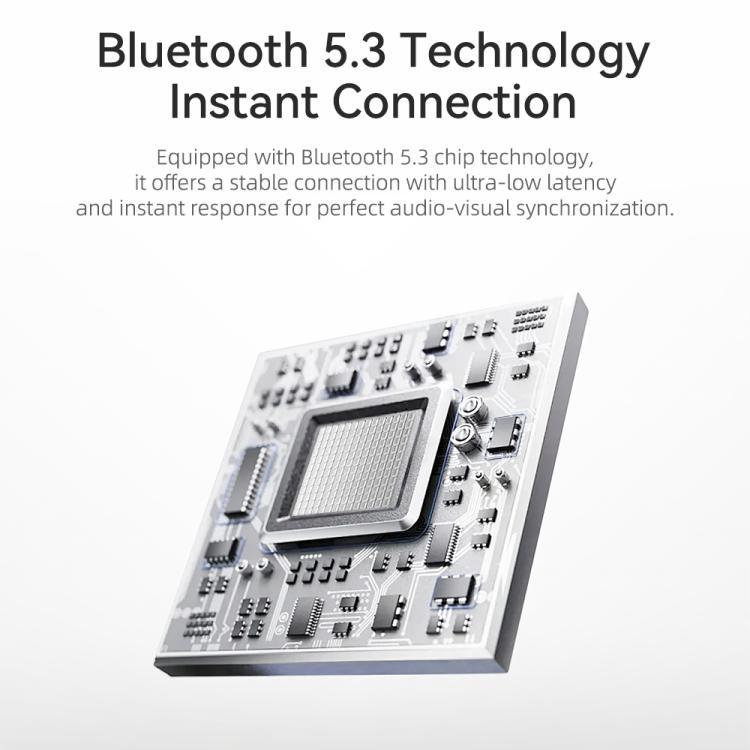 ROCK EB710 RAU0788 Bluetooth 5.3 Wireless Earphones(White) - Bluetooth Earphone by ROCK | Online Shopping UK | buy2fix