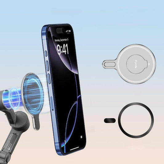 Magnetic MagSafe Adapter Phone Holder For DJI Osmo Mobile 6 / 7 / 7P(Silver) -  by buy2fix | Online Shopping UK | buy2fix