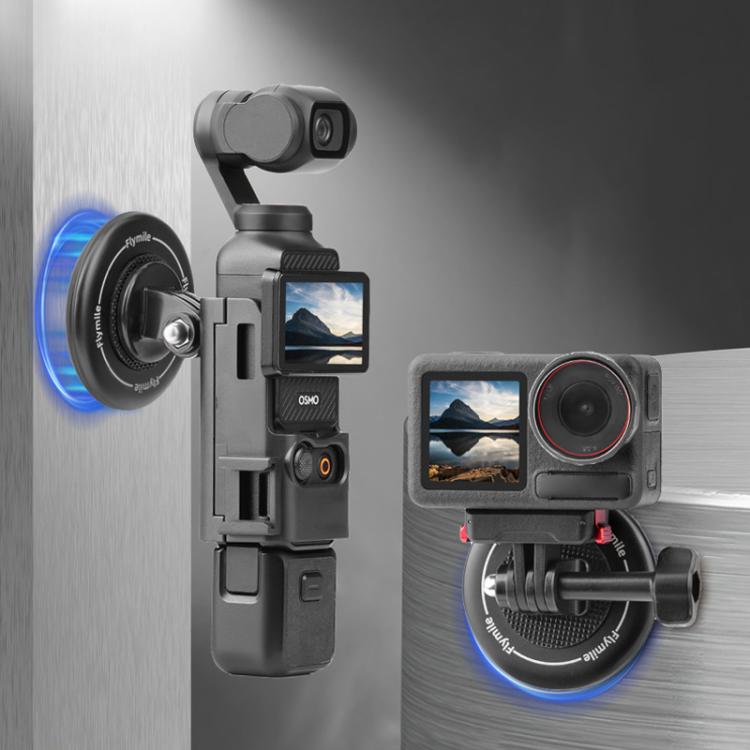 Strong Magnetic Round Base Kit Aluminum Alloy Desktop Base - Mount & Holder by buy2fix | Online Shopping UK | buy2fix