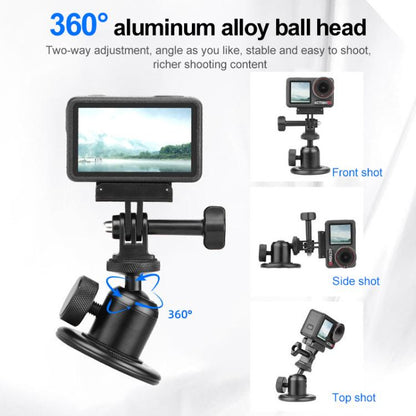 Strong Magnetic Round Base Kit Aluminum Alloy Desktop Base - Mount & Holder by buy2fix | Online Shopping UK | buy2fix