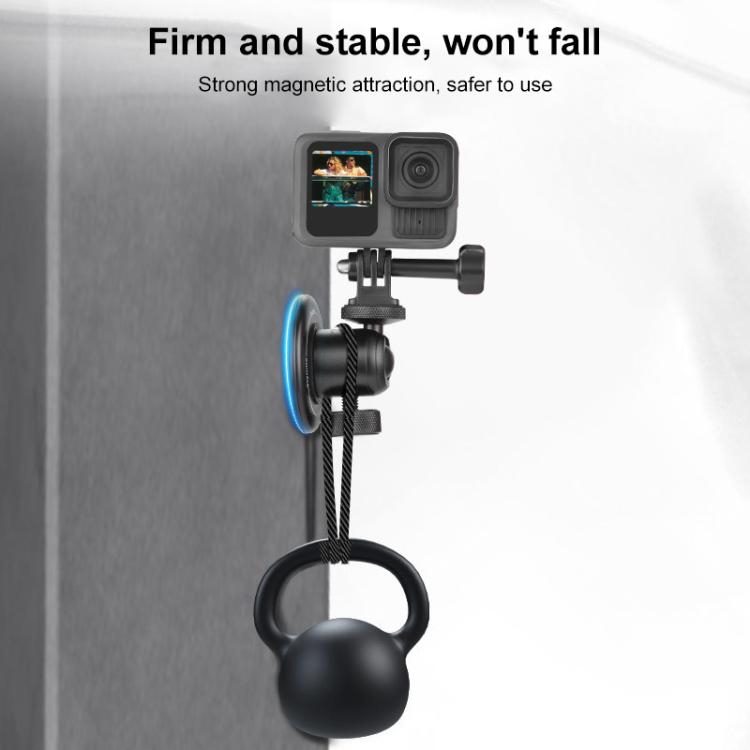 Strong Magnetic Round Base Kit Aluminum Alloy Desktop Base - Mount & Holder by buy2fix | Online Shopping UK | buy2fix