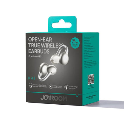 JOYROOM Openfree JR-OE3 Open True Wireless Bluetooth Earphone(White) - Bluetooth Earphone by JOYROOM | Online Shopping UK | buy2fix