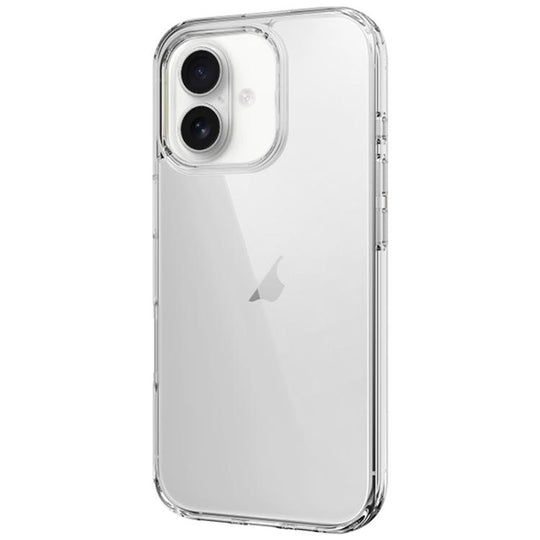 For iPhone 16 Plus ROCK Pure Series Clear PC Hybrid TPU Phone Case(Transparent)