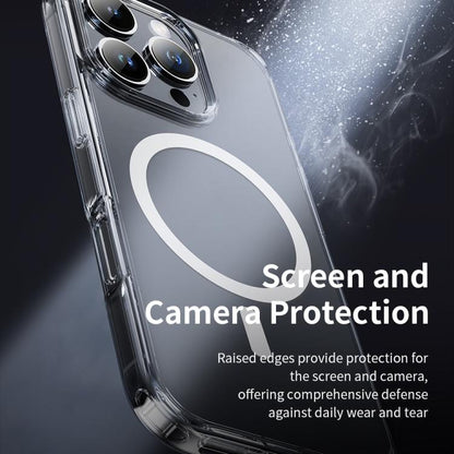 For iPhone 16 Plus ROCK JingDun Series Clear MagSafe PC Hybrid TPU Phone Case(Transparent) - iPhone 16 Plus Cases by ROCK | Online Shopping UK | buy2fix