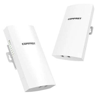 COMFAST CF-E112N V2 2.4GHz 300Mbps 9dBi Monitoring Bridge Set, Plug:AU Plug - Wireless Routers by COMFAST | Online Shopping UK | buy2fix