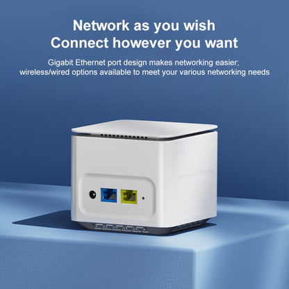 COMFAST CF-WR653AX 1500Mbps 2.4GHz / 5.8GHz Dual-Band Gigabit WiFi 6 Mesh Router, Plug:AU Plug - Wireless Routers by COMFAST | Online Shopping UK | buy2fix