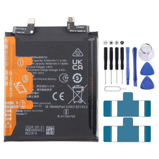 For Honor Magic4 / 4 Pro HB586680EFW 4500mAh Battery Replacement