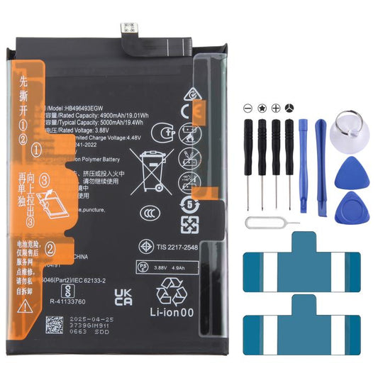 For Huawei Enjoy 70 Pro CTR-AL20 HB496493EGW 4900mAh Battery Replacement - For Huawei by buy2fix | Online Shopping UK | buy2fix